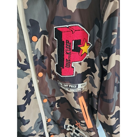 KLEEP Camo Coach Nylon Jacket Mens Small - Picture 2 of 7